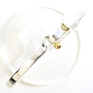 Tiffany Hook Eye Yellow Gold Silver Bangle Bag